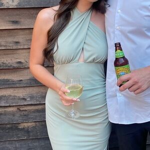 DISSH Green Midi Dress